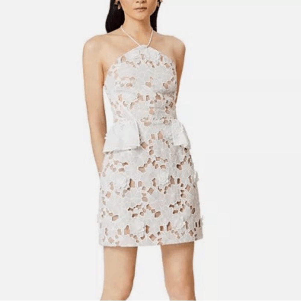 Elliatt Seafarer Lace Halter Mini Dress - Picture 2 of 5